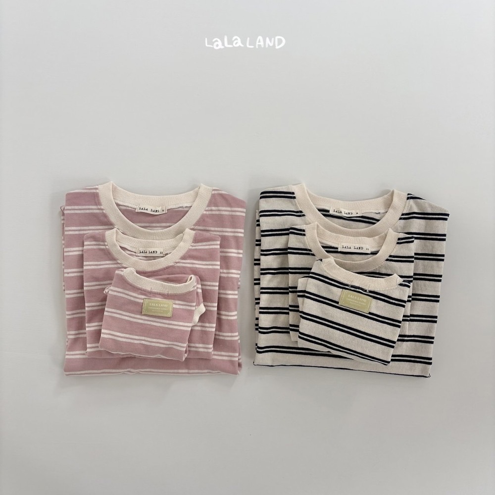 Lala land 條紋親子上衣 / 2色 (Mom)