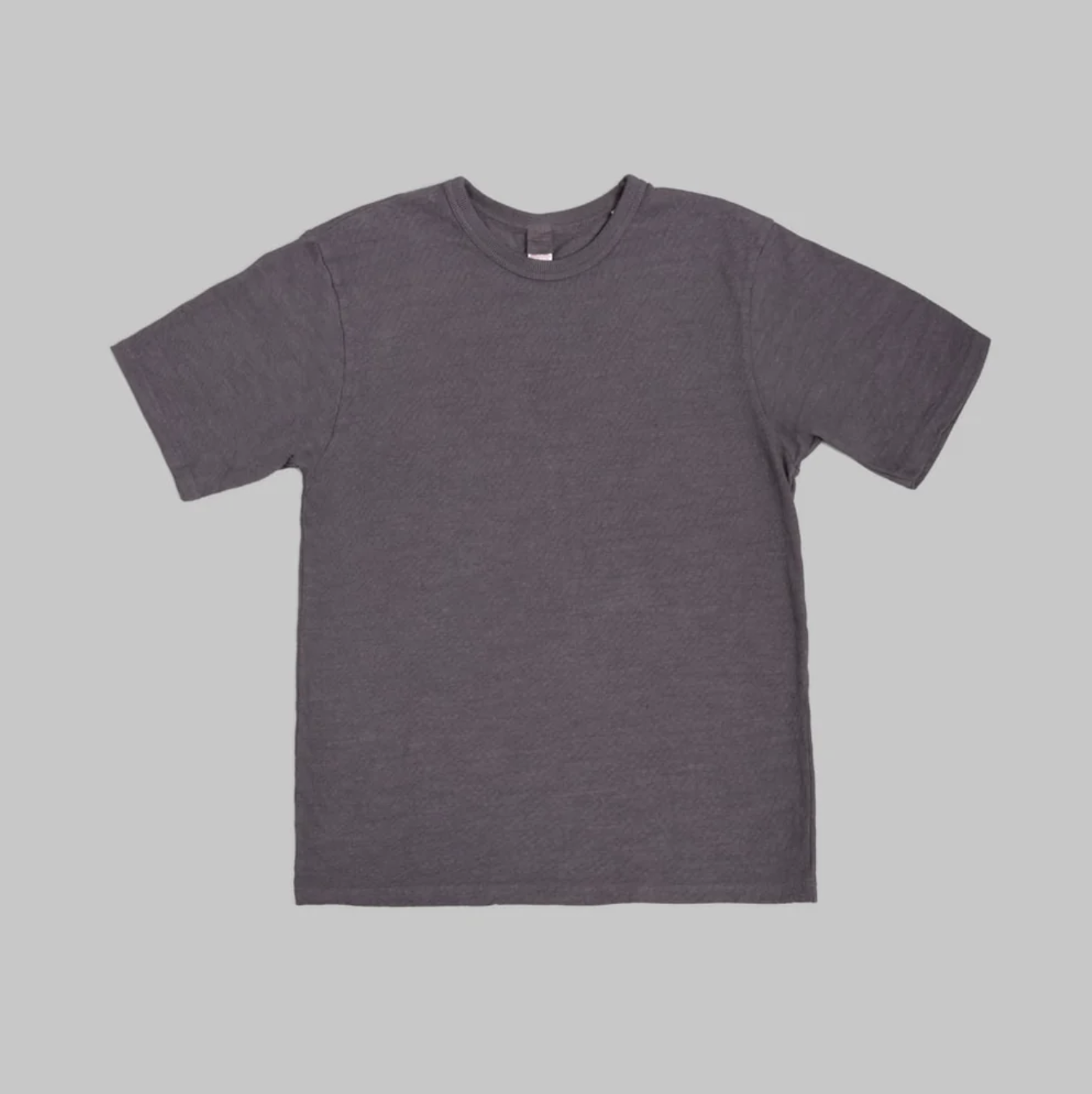 UES No.8 Slub Nep T Shirt - PURPLE NAVY