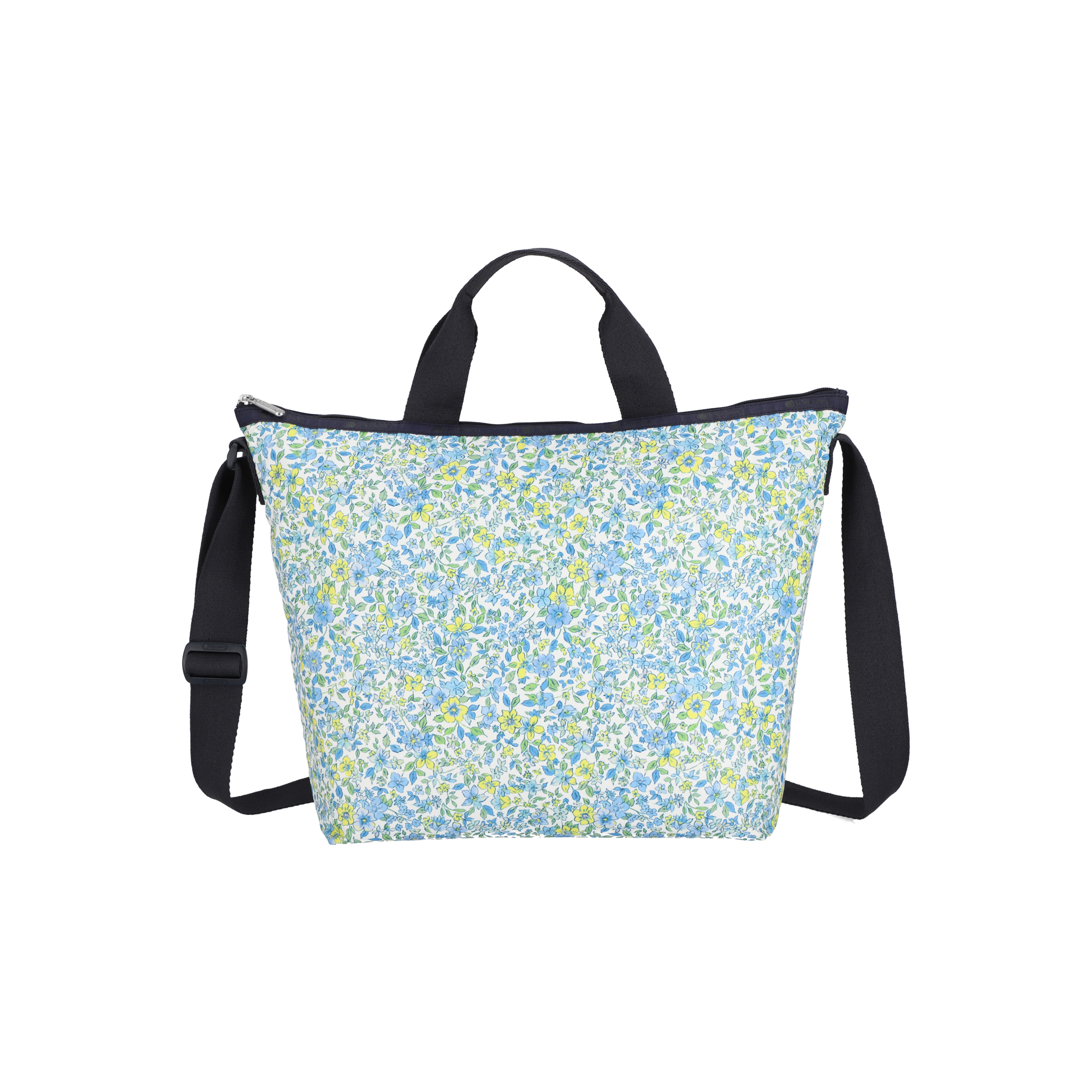 DELUXE 手挽斜揹兩用袋 (TAPESTRY FLOWER BLUE)