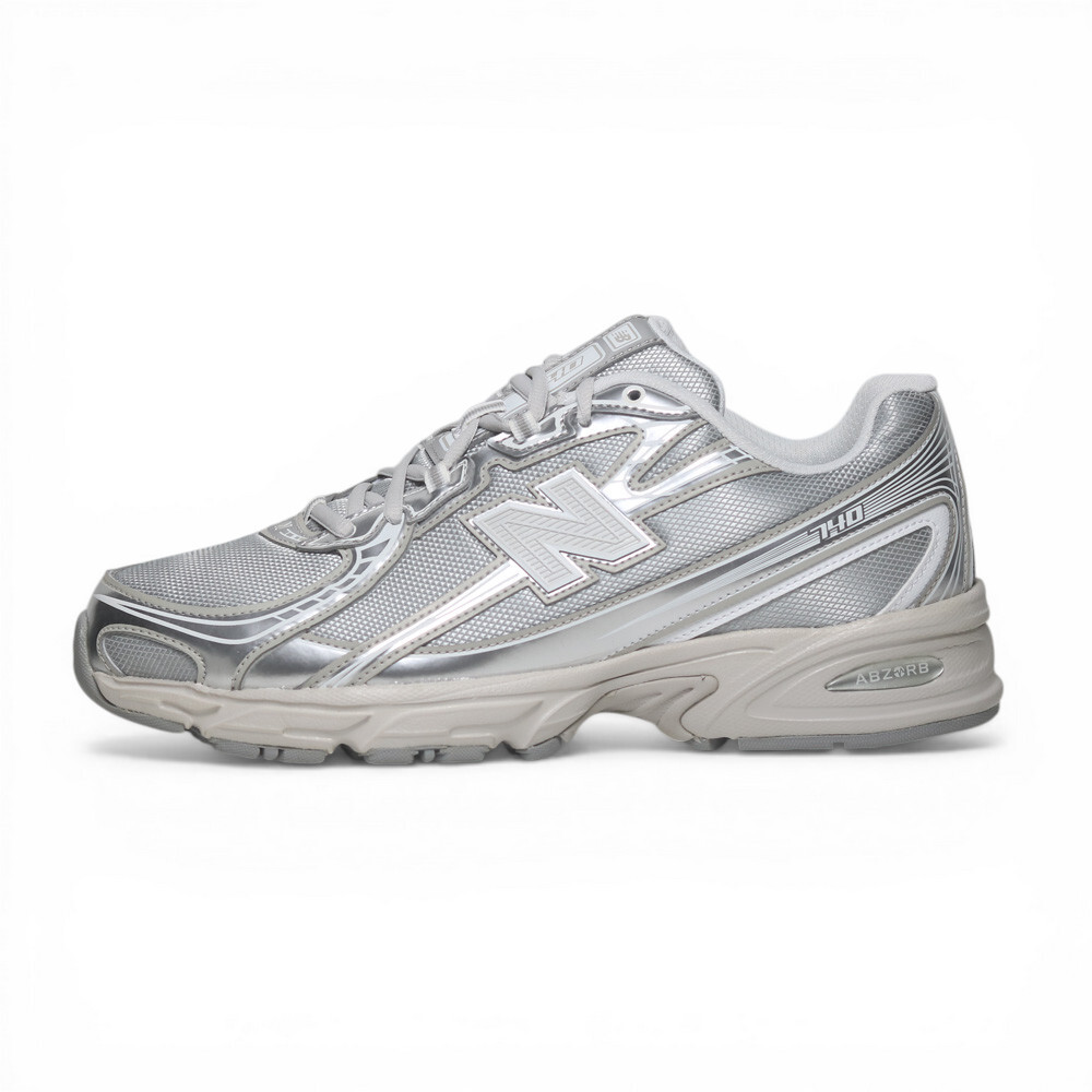 NEW BALANCE 休閒鞋 NB 740 金屬銀 復古 情侶鞋 男女 U7405I7