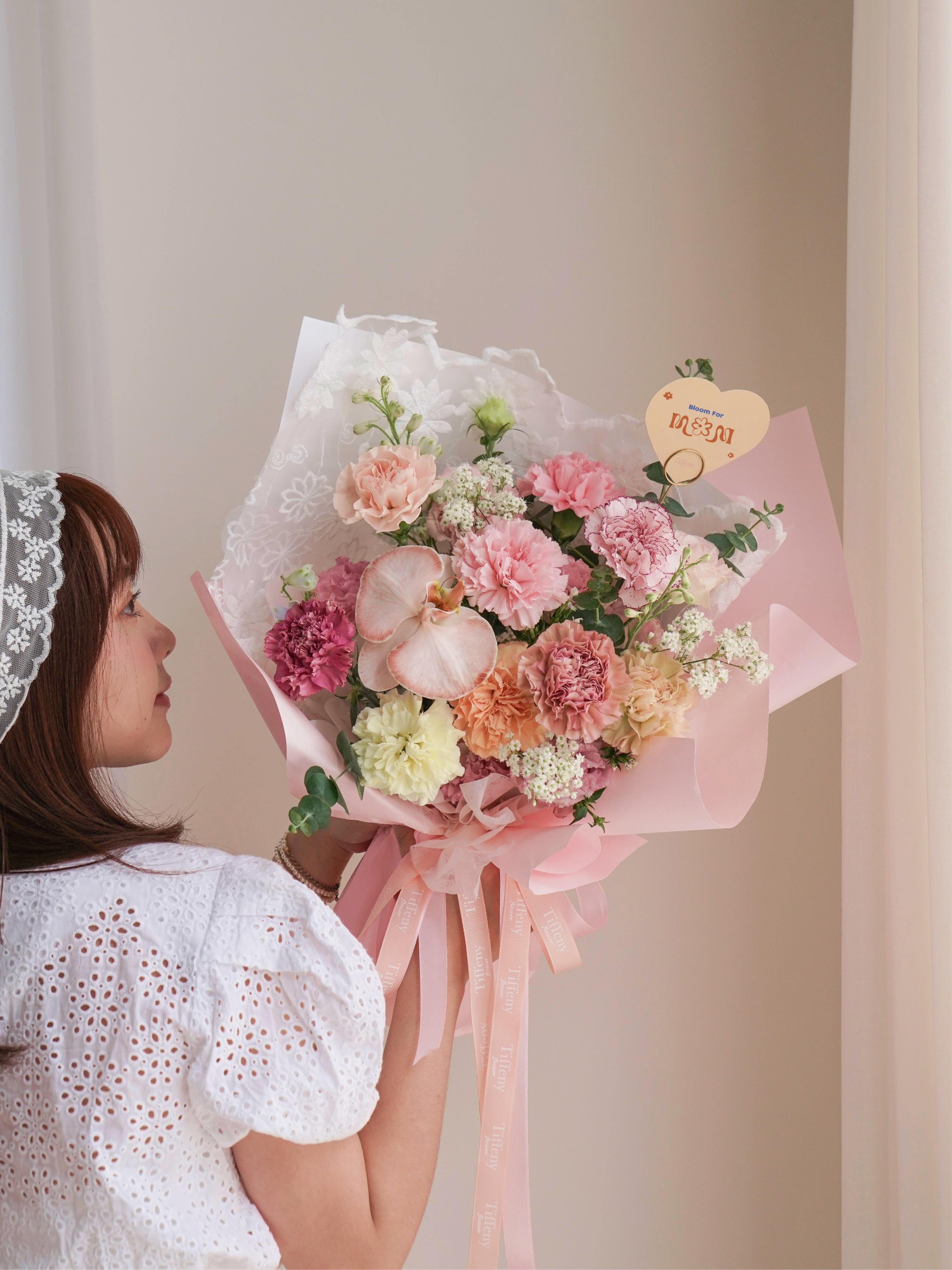 Fée．仙子芭蕾 康乃馨花束 母親節花束 /L/