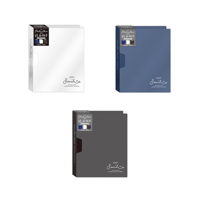 Diamond Stationery & Packaging – Season Paper & Gift, 20K, 200pcs, Mirrored Photo Album, 4x6 [SB0043]