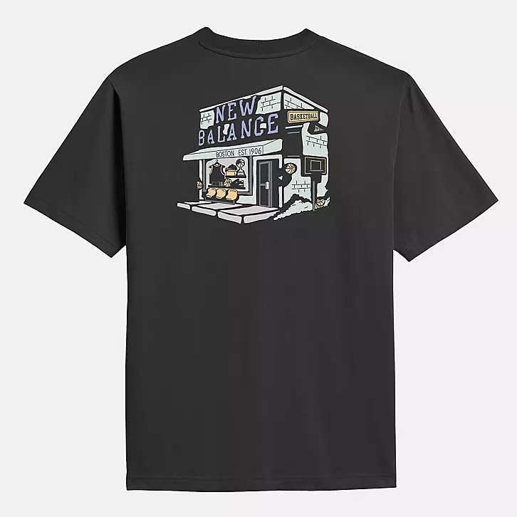 <李知恩同款>New Balance NB Boy系列 塗鴉風 小標 短袖 三色