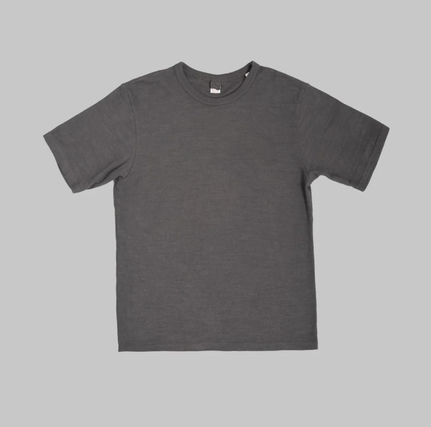UES No.8 Slub Nep T Shirt - STEEL GREY