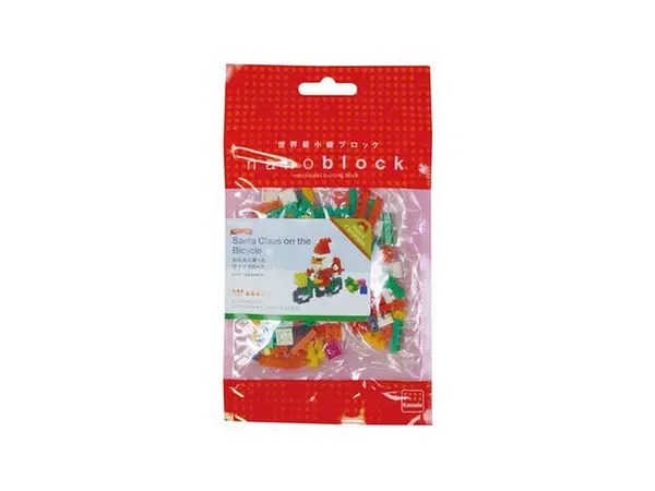 Nanoblock 迷你積木 NBC-126 聖誕老人(腳踏車)