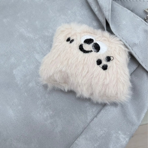 斗六院｜可愛銀色側背包