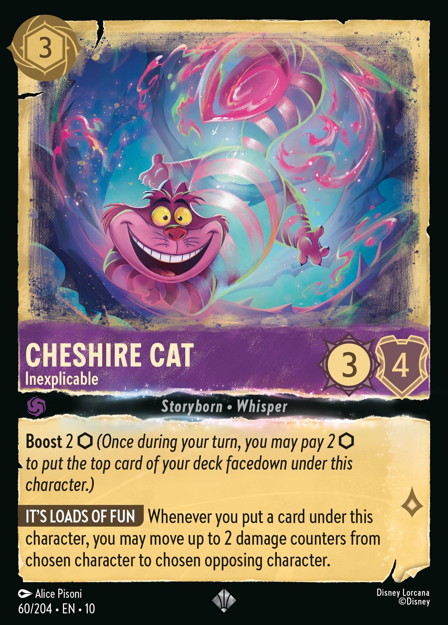 Whispers in the Well - 60/204 Cheshire Cat - Inexplicable SR