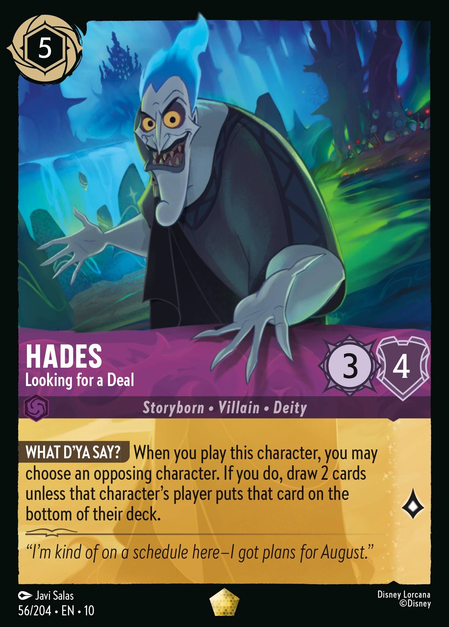 Whispers in the Well - 56/204 Hades - Looking for a Deal L