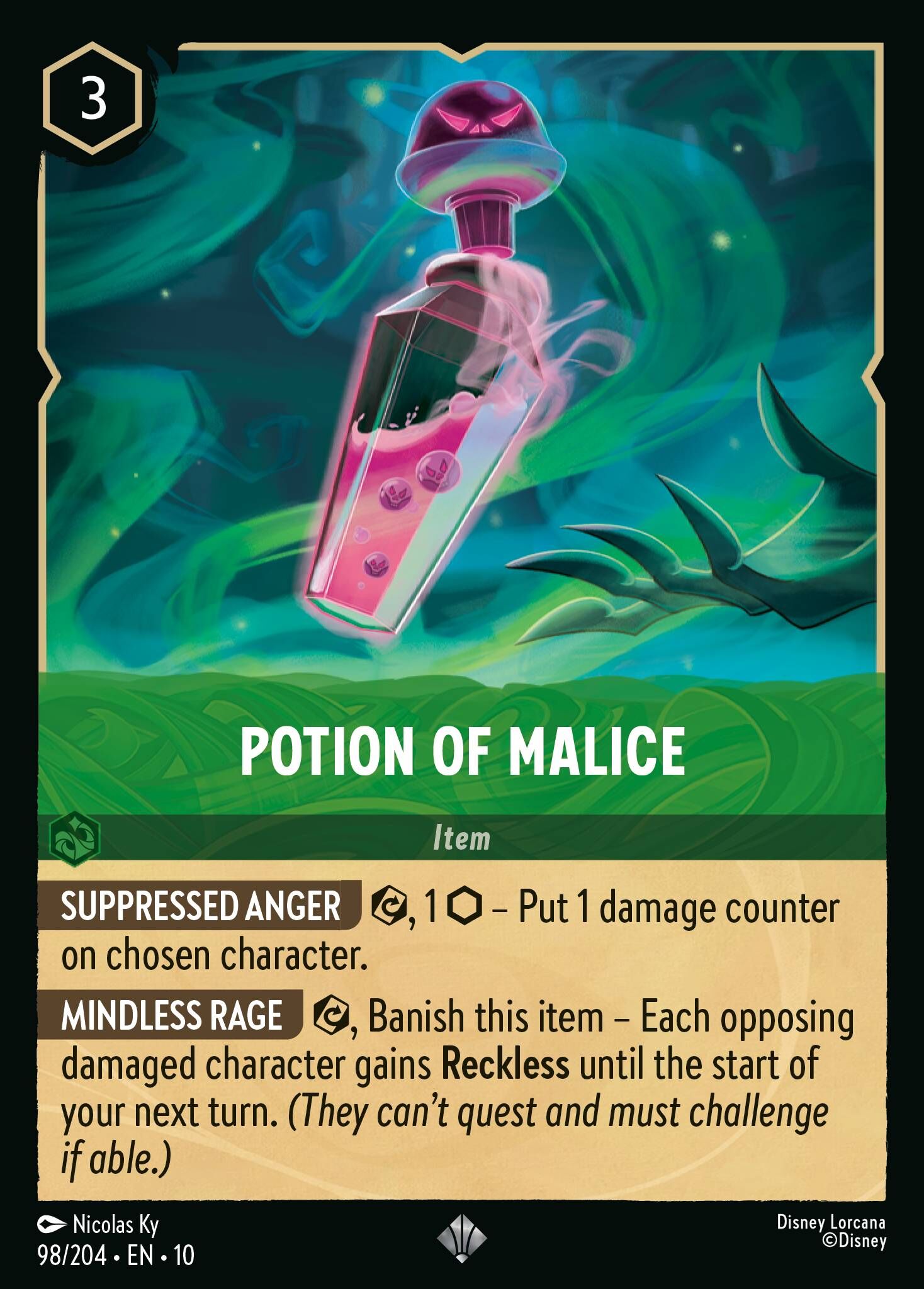 Whispers in the Well - 98/204 Potion of Malice SR
