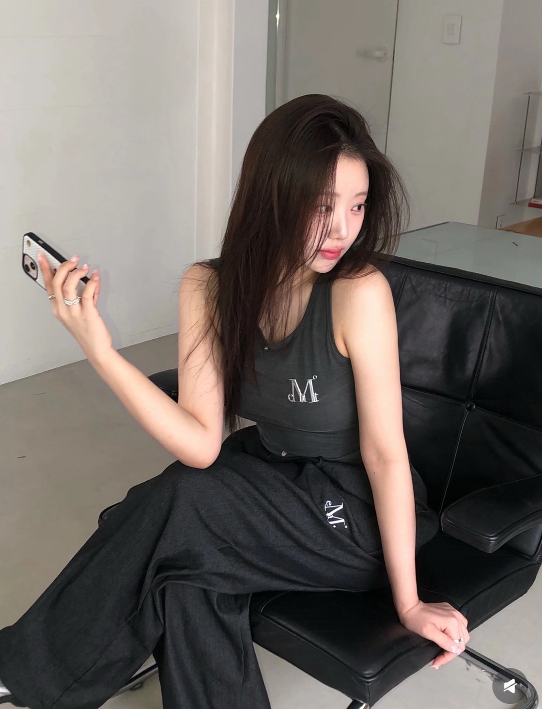 MUCENT 縫線金屬扣背心 兩色