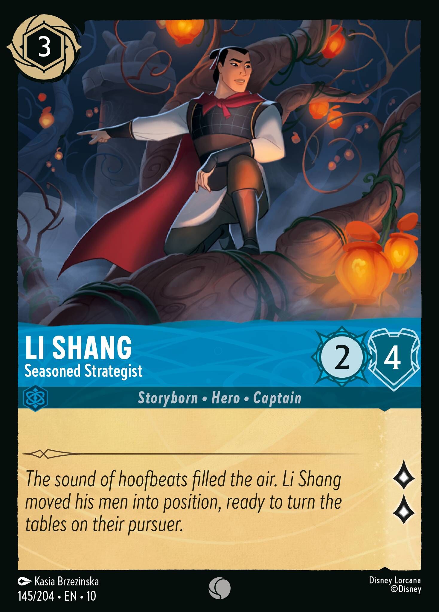 Whispers in the Well - 145/204 Li Shang - Seasoned Strategist C