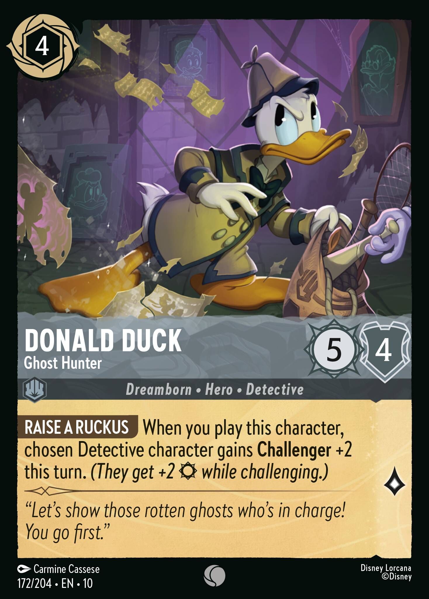 Whispers in the Well - 172/204 Donald Duck - Ghost Hunter C