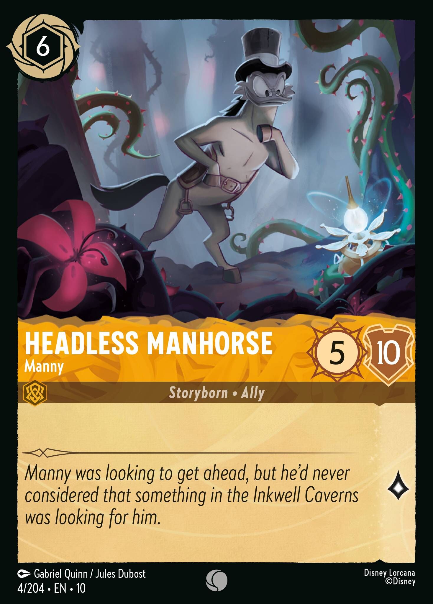 Whispers in the Well - 4/204 Headless Manhorse – Manny C (Foil)