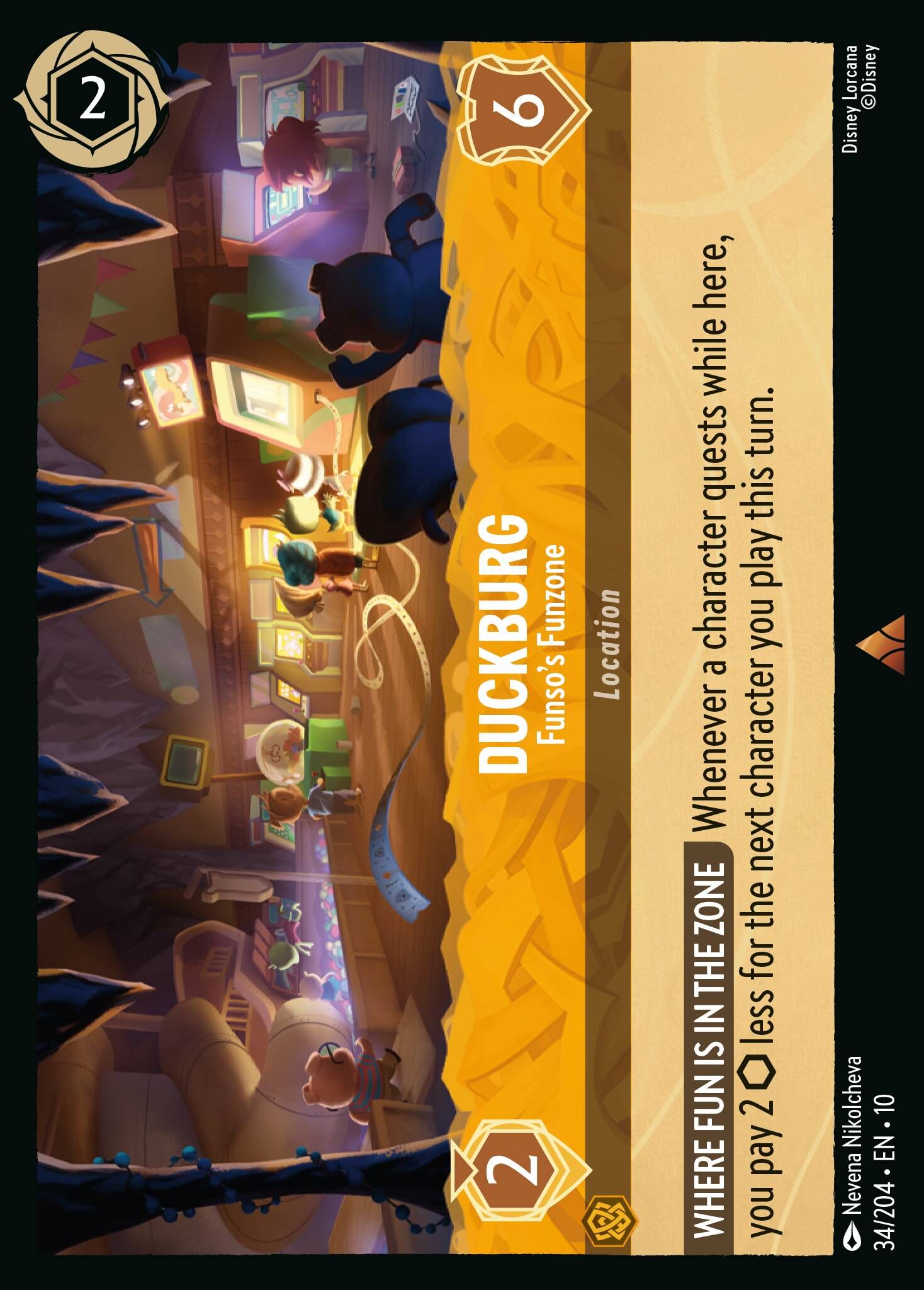 Whispers in the Well - 34/204 Duckburg - Funso’s Funzone R (Foil)