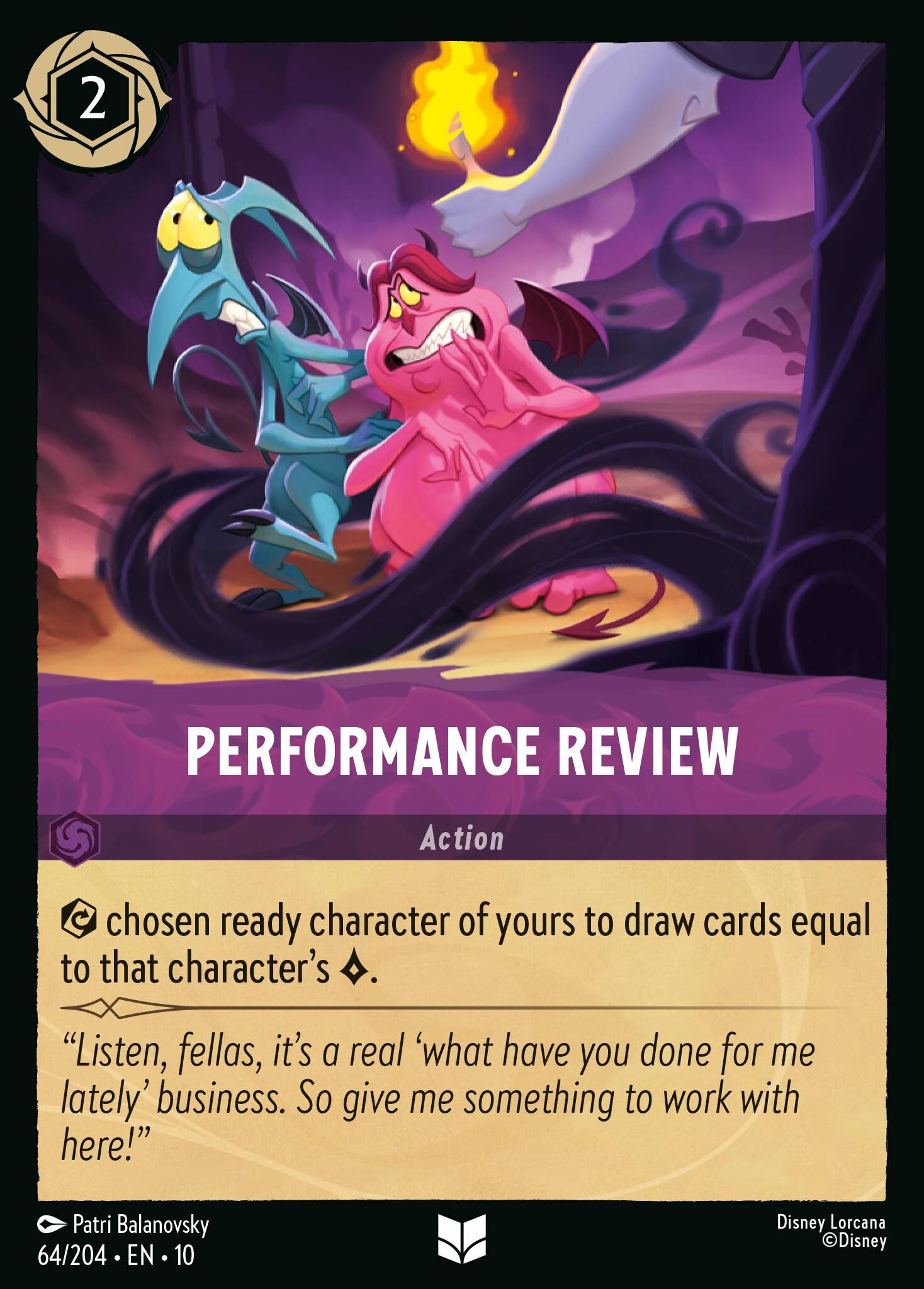 Whispers in the Well - 64/204 Performance Review UC (Foil)