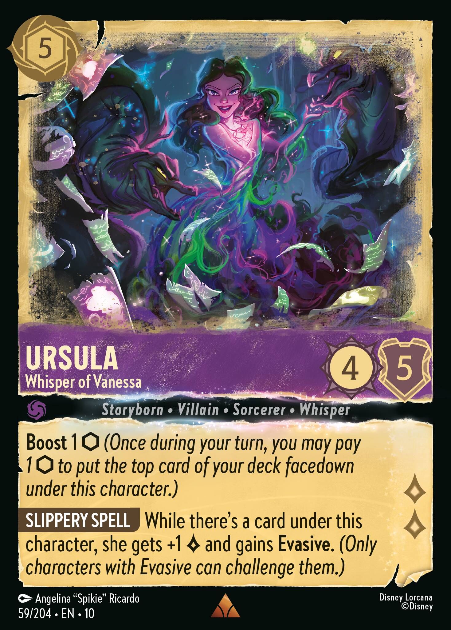 Whispers in the Well - 59/204 Ursula - Whisper of Vanessa R (Foil)