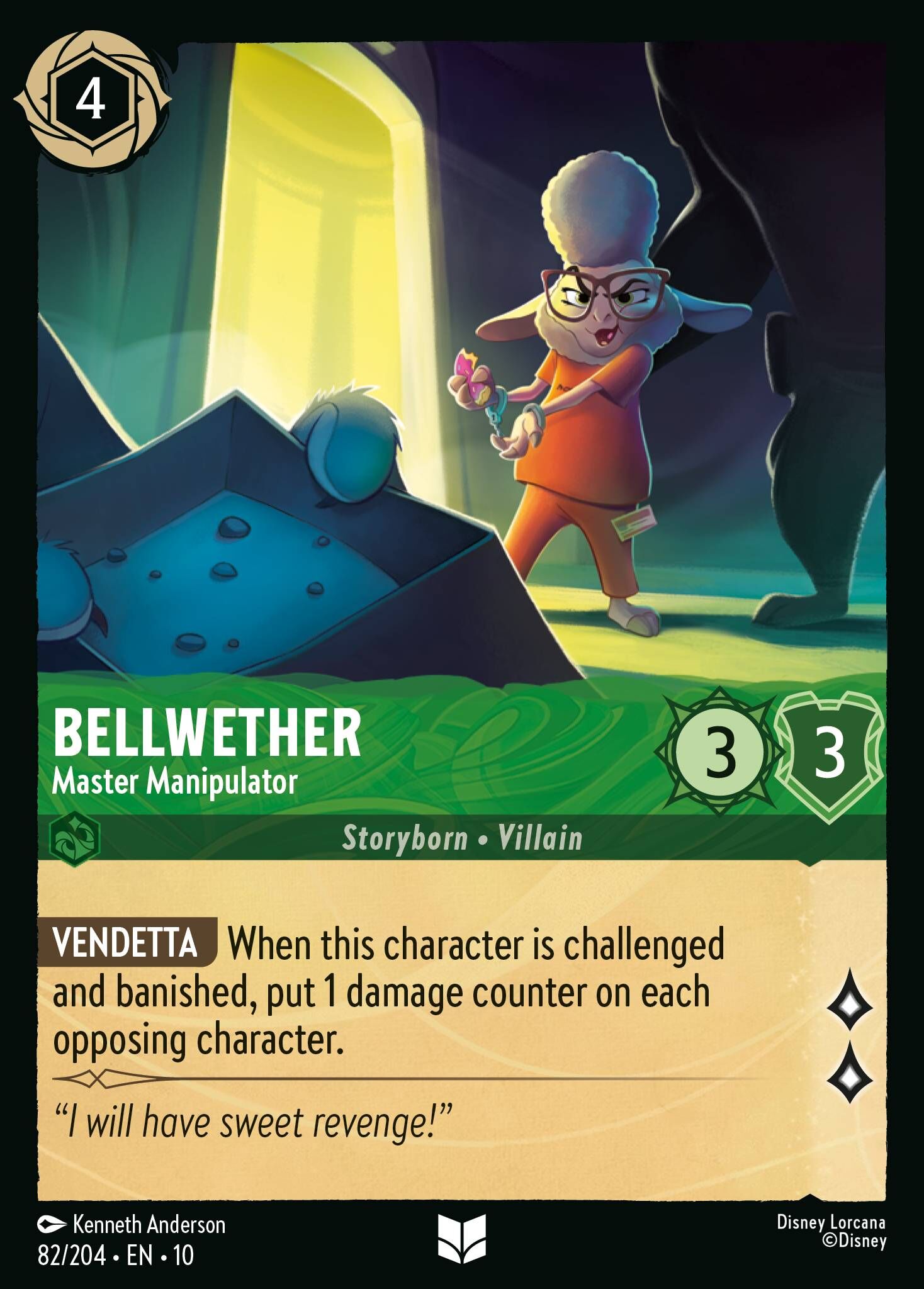 Whispers in the Well - 82/204 Bellwether - Master Manipulator UC (Foil)