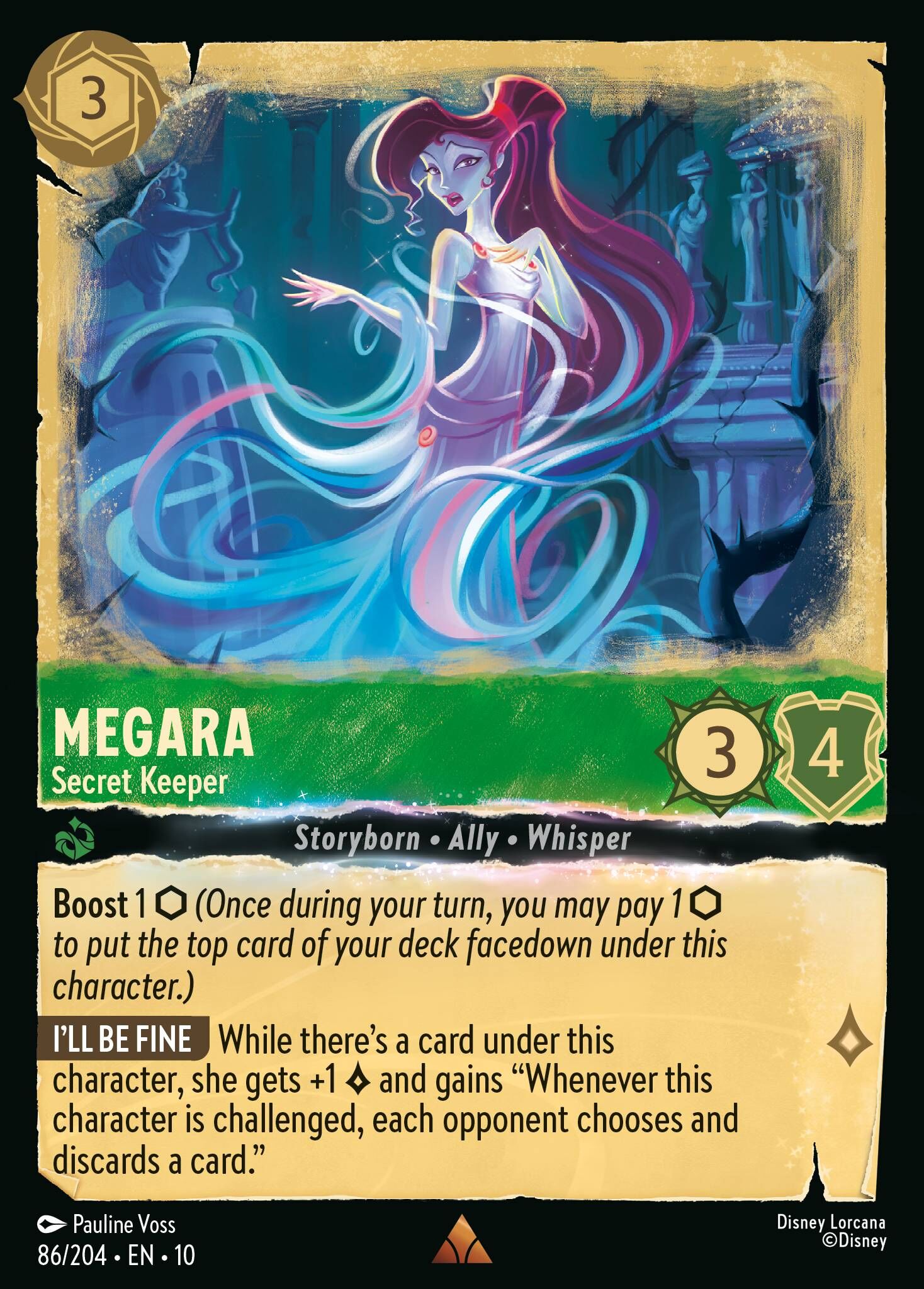 Whispers in the Well - 86/204 Megara - Secret Keeper R (Foil)