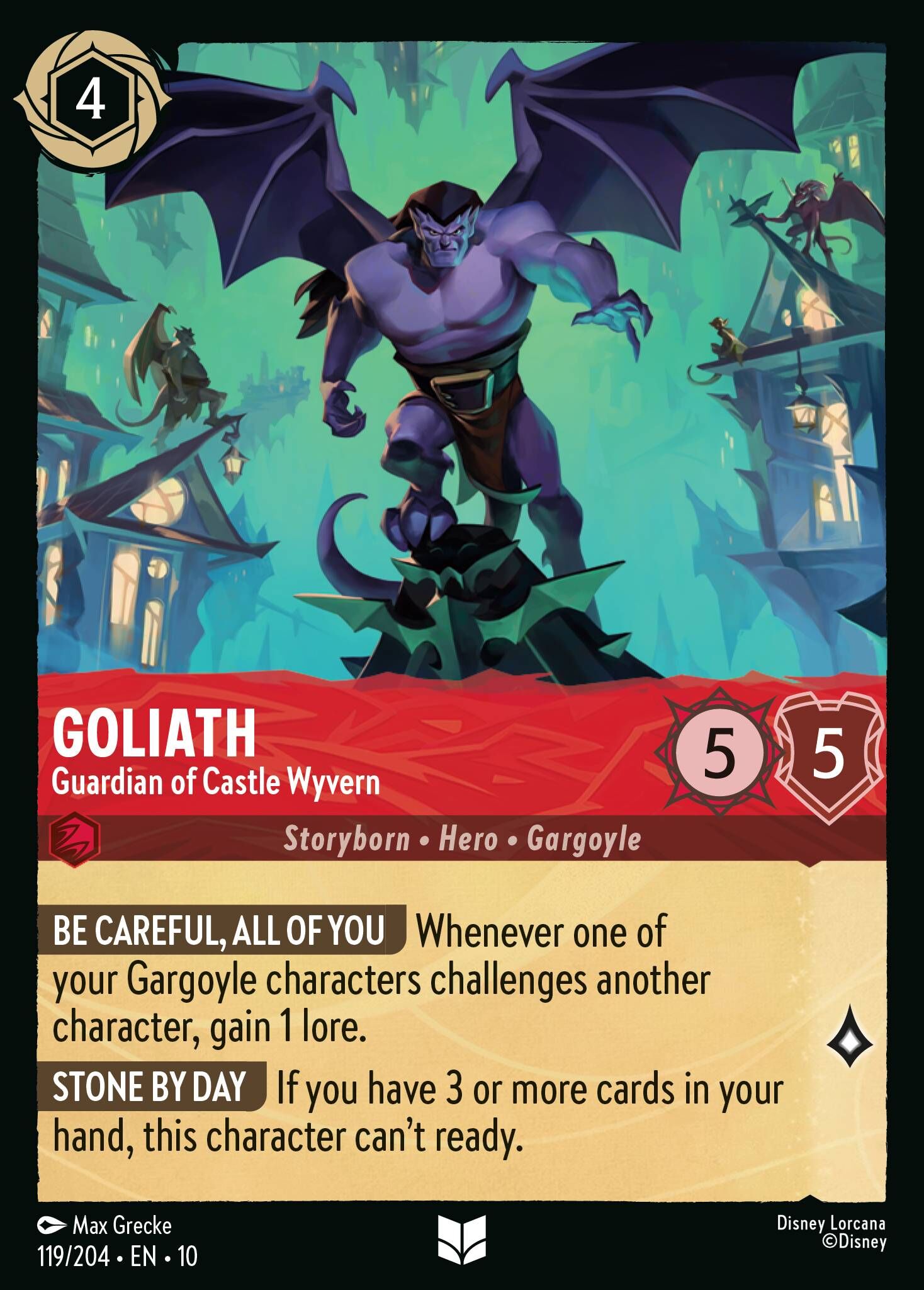 Whispers in the Well - 119/204 Goliath - Guardian of Castle Wyvern UC (Foil)