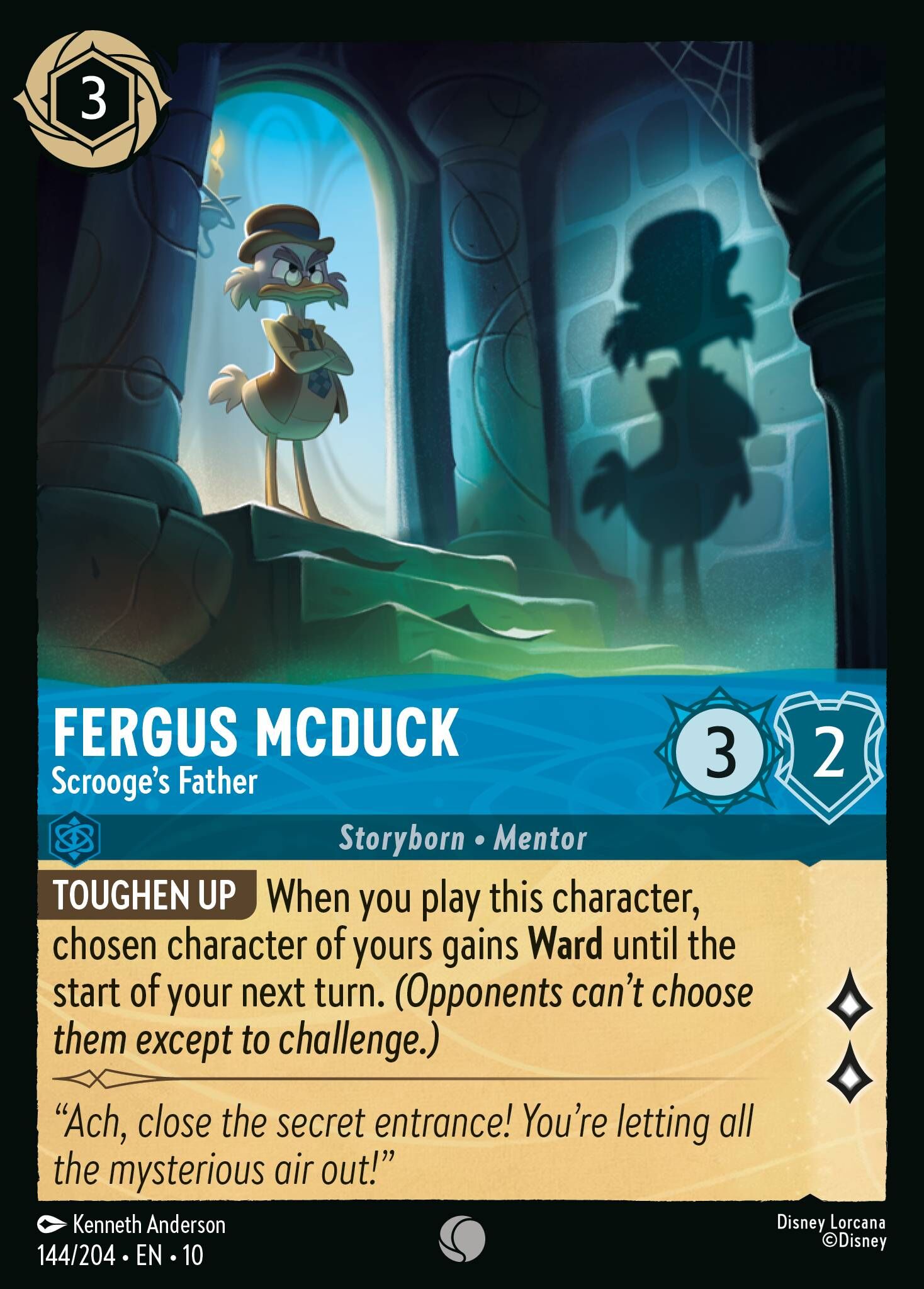 Whispers in the Well - 144/204 Fergus McDuck - Scrooge's Father C (Foil)