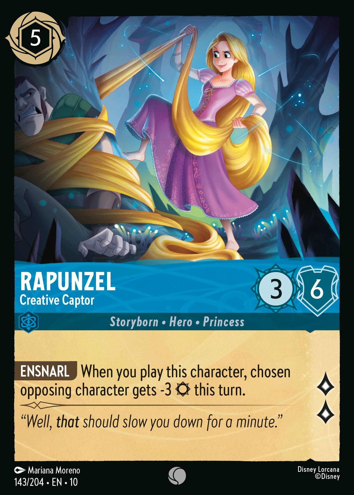 Whispers in the Well - 143/204 Rapunzel - Creative Captor C (Foil)