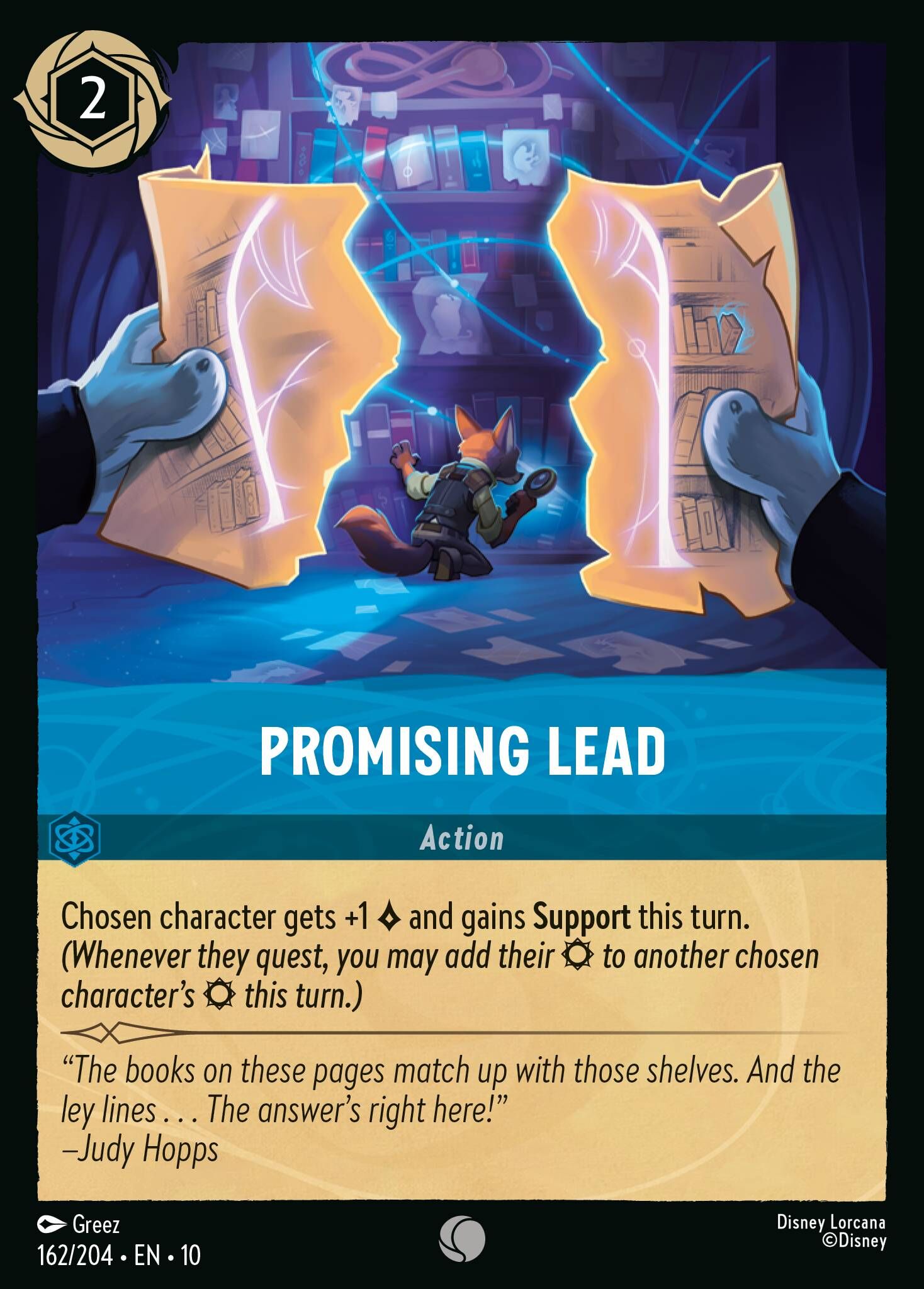 Whispers in the Well - 162/204 Promising Lead C (Foil)