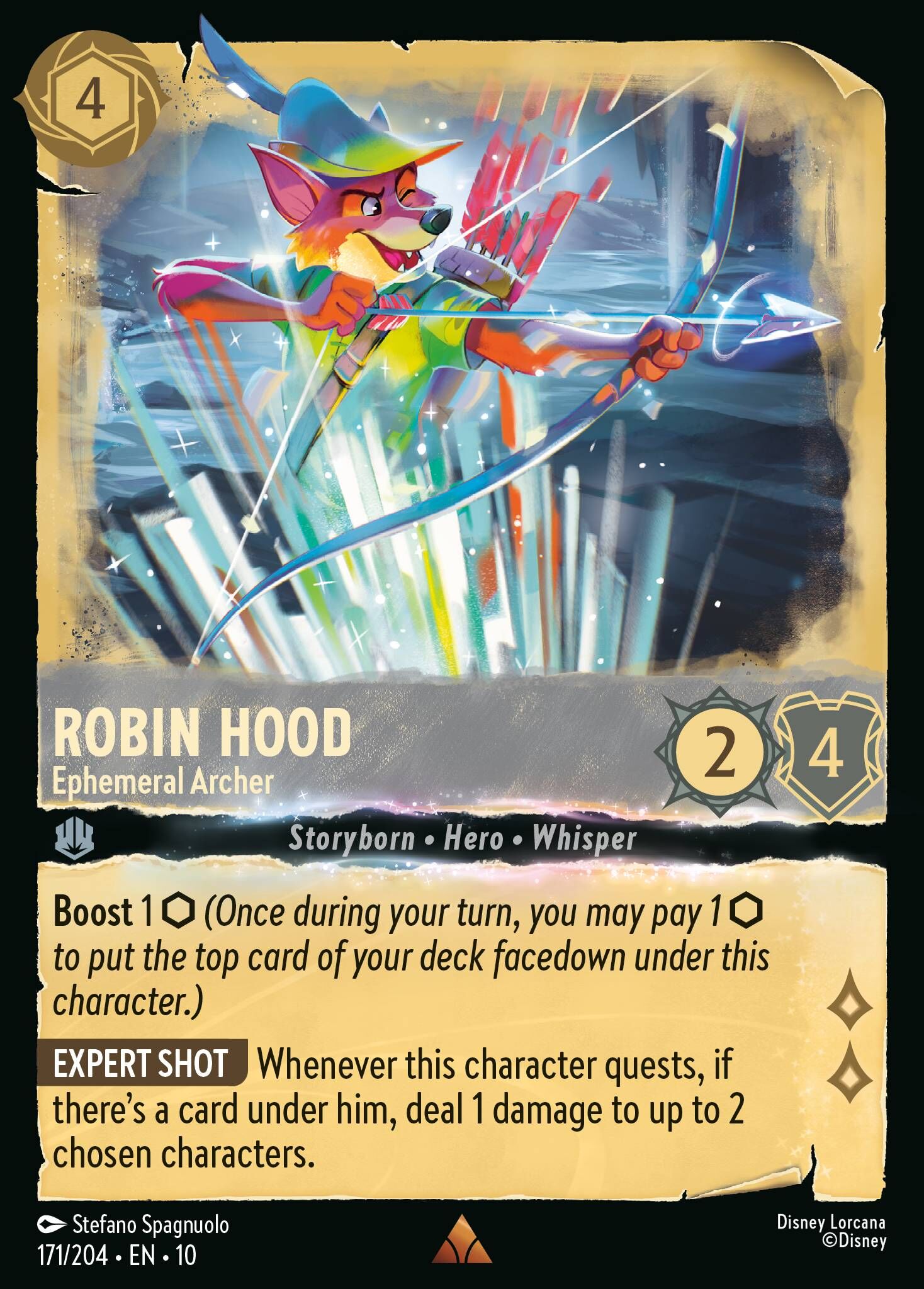 Whispers in the Well - 171/204 Robin Hood - Ephemeral Archer R (Foil)