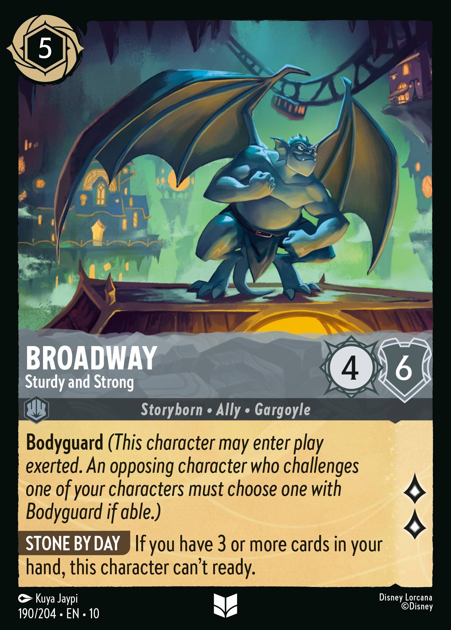 Whispers in the Well - 190/204 Broadway - Sturdy and Strong UC (Foil)