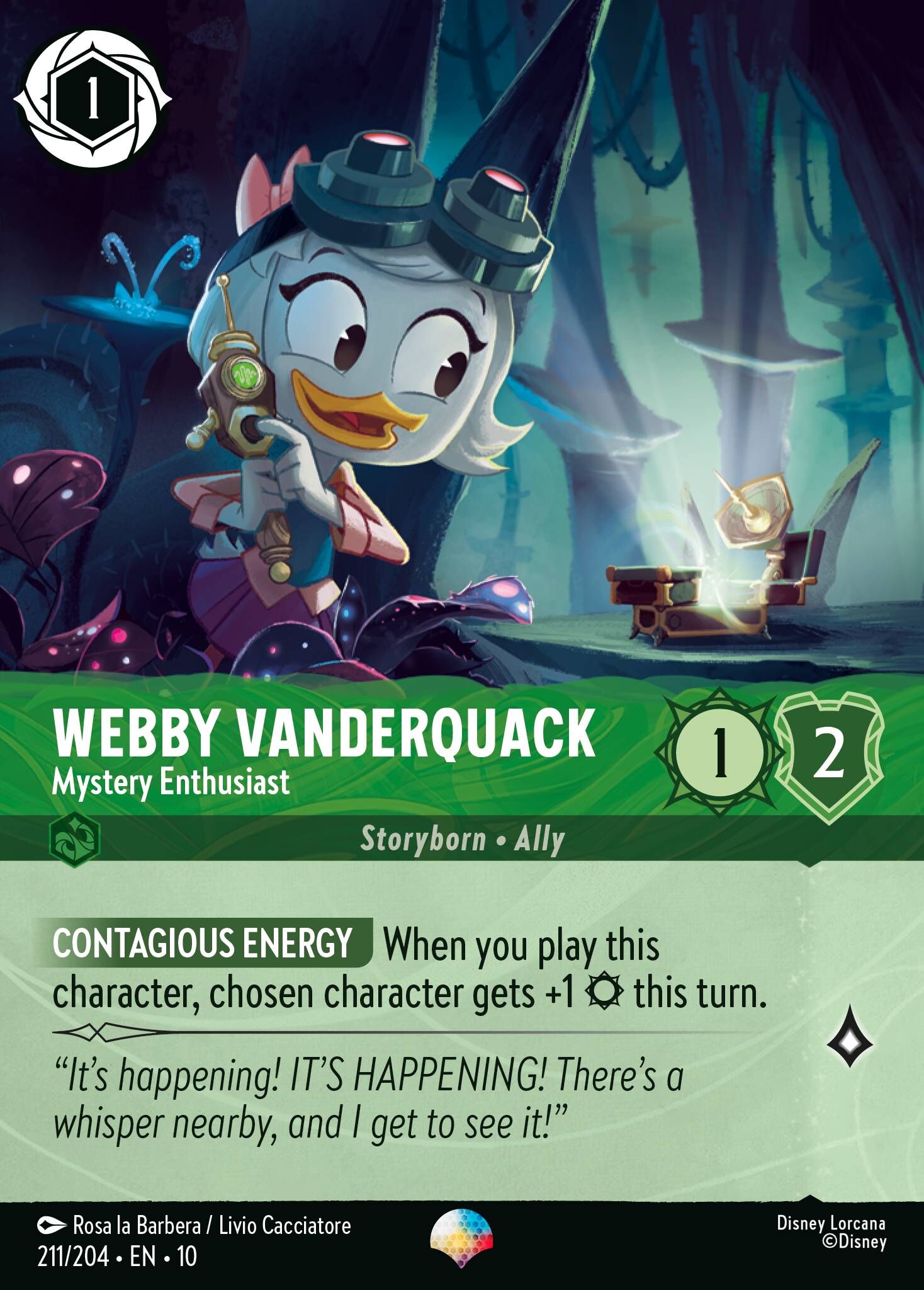 Whispers in the Well - 211/204 Webby Vanderquack - Mystery Enthusiast EP
