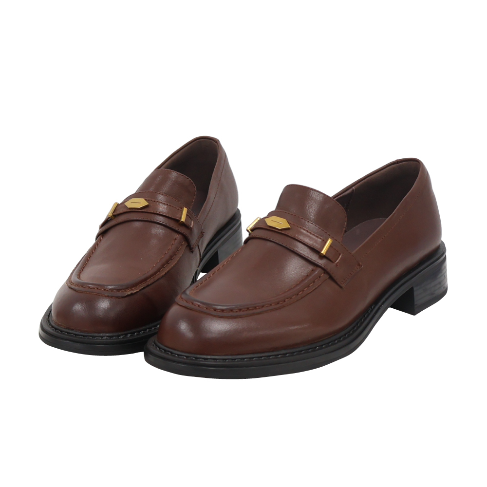 簡約小金塊樂福鞋- 2色