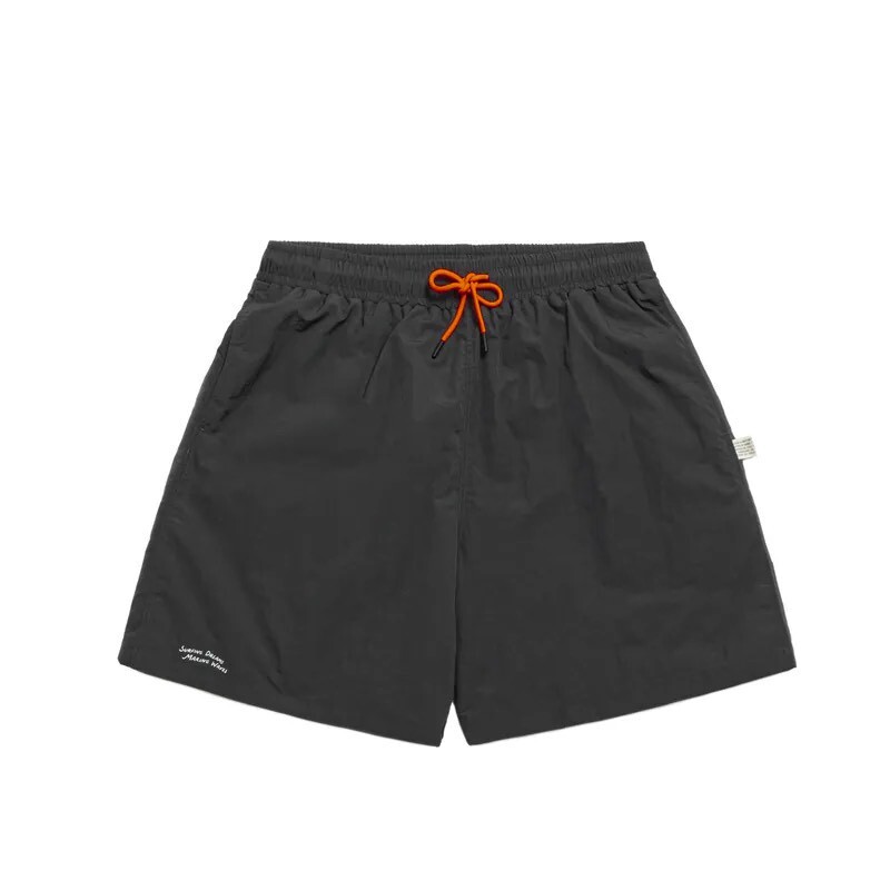 PERSEVERE OCEAN-INSPIRED NYLON SHORTS GREY / GREEN SIZE S