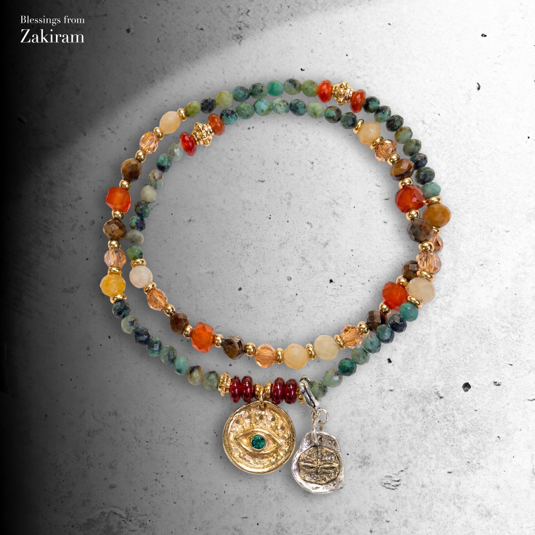 扎基拉姆 靈眸護佑 雙圈手串