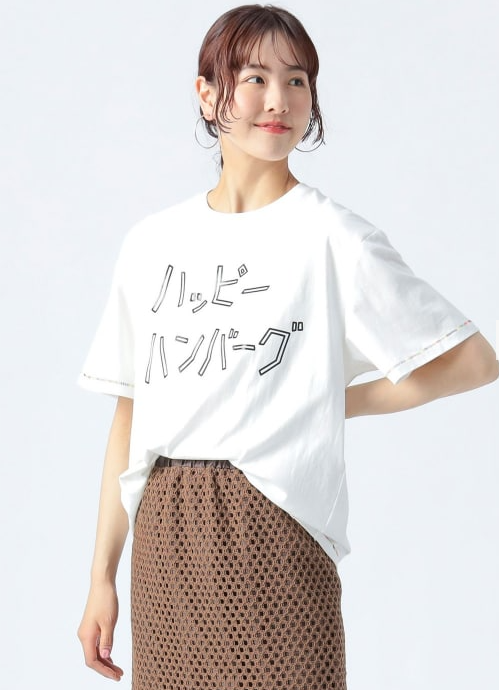 260409 BEAMS HEART Happy Hamburg logo T-shirt (3色)