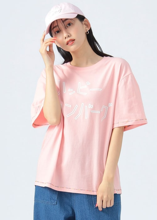260409 BEAMS HEART Happy Hamburg logo T-shirt (3色)