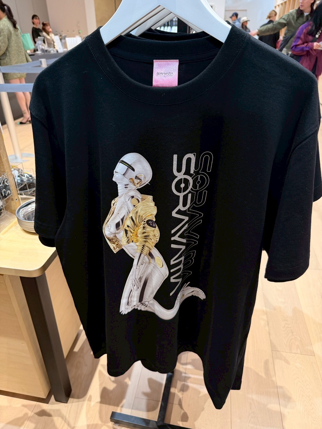 獨家現貨 空山基 展場限定 Sexy Robot 機械姬 限量黑色短袖 T