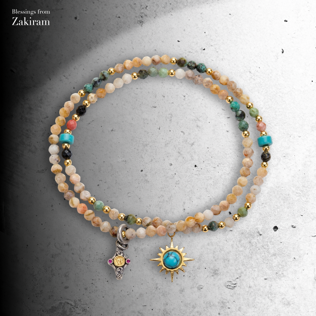 扎基拉姆  晨曦日輪 雙圈手串