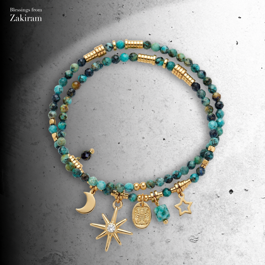 扎基拉姆 星曜守護 雙圈手串