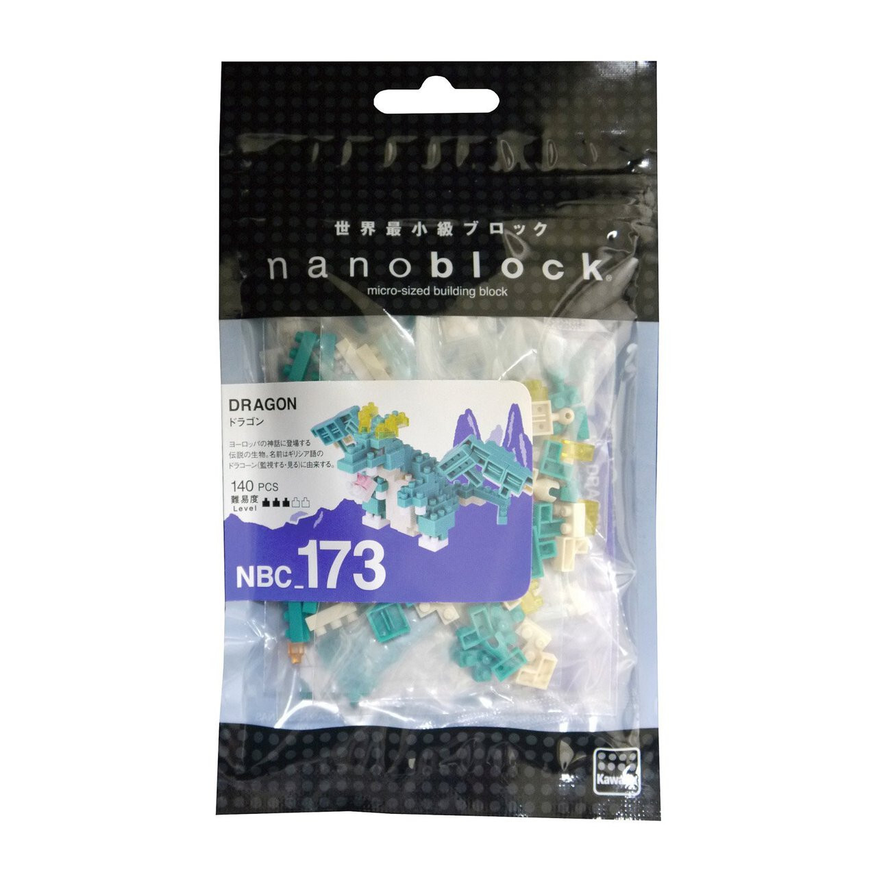Nanoblock 迷你積木 NBC-173 龍