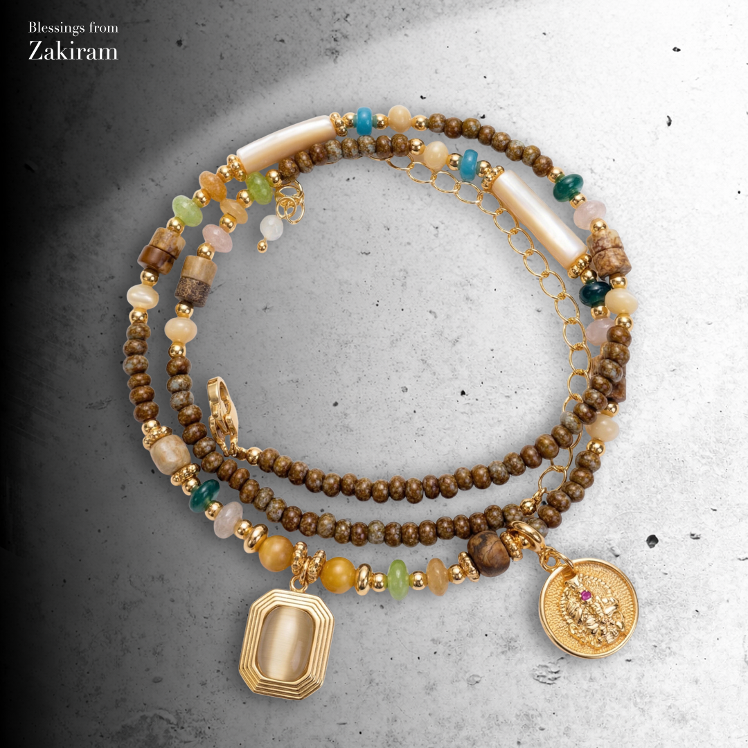 扎基拉姆 聚福聚貴 雙圈手串