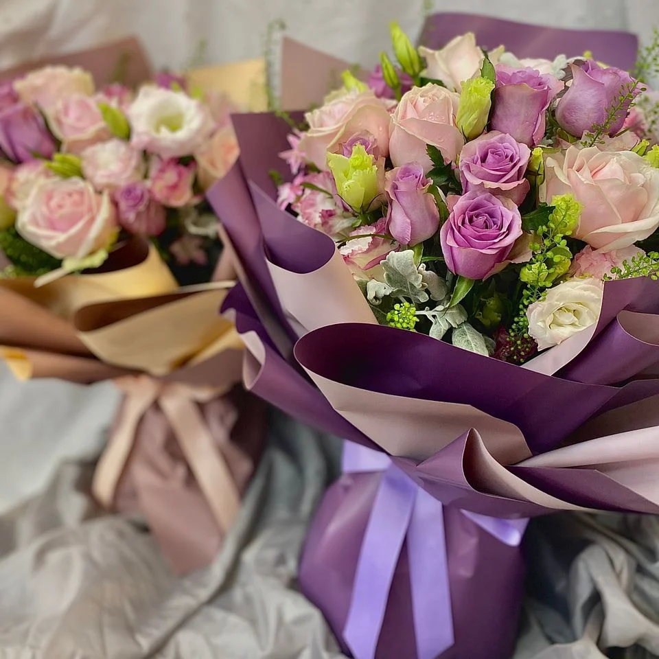 W - Thanksgiving Bouquet Series / Wedding Floral Gifts -- Thankful_04