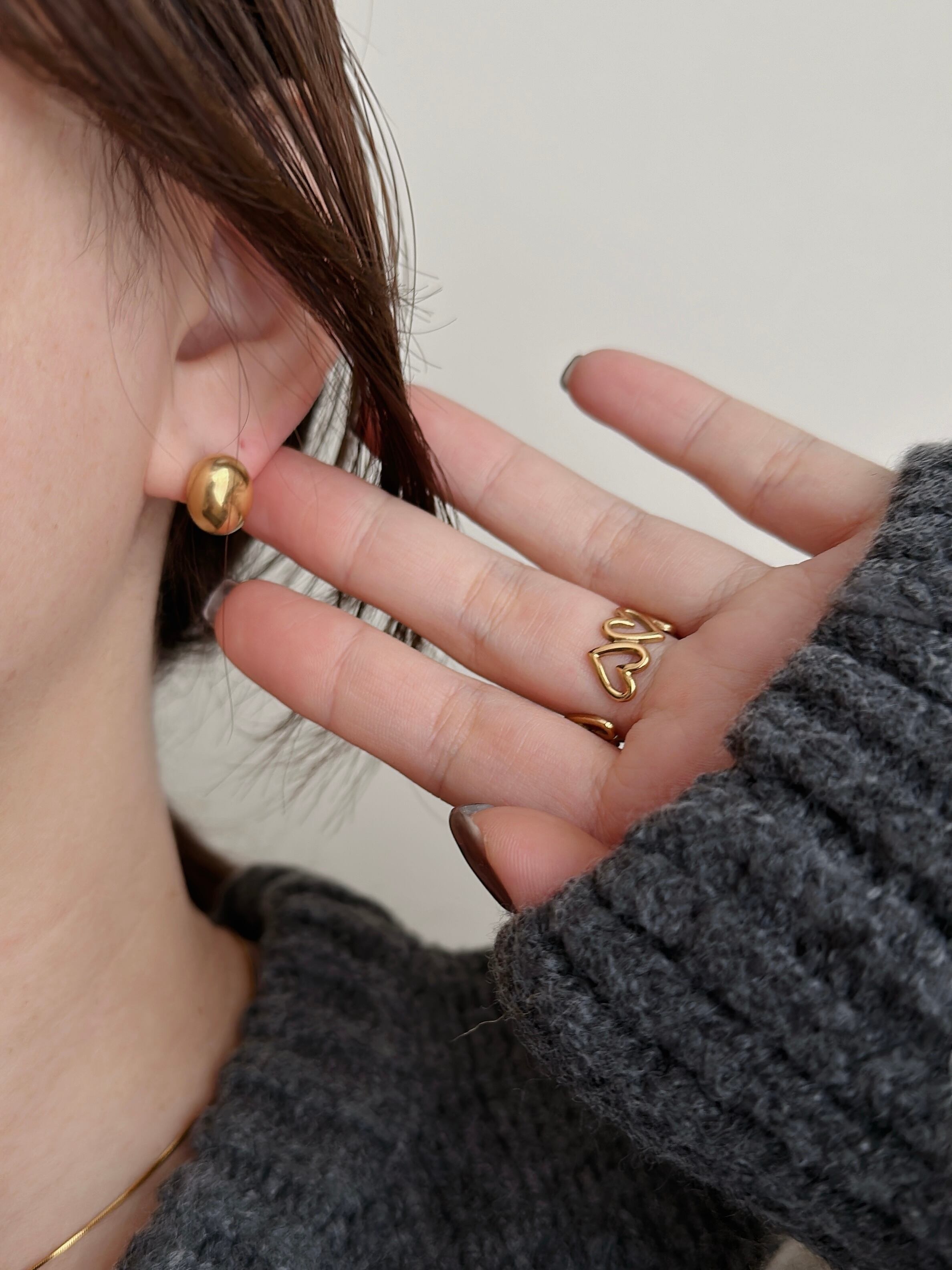 SS classic dome pierce