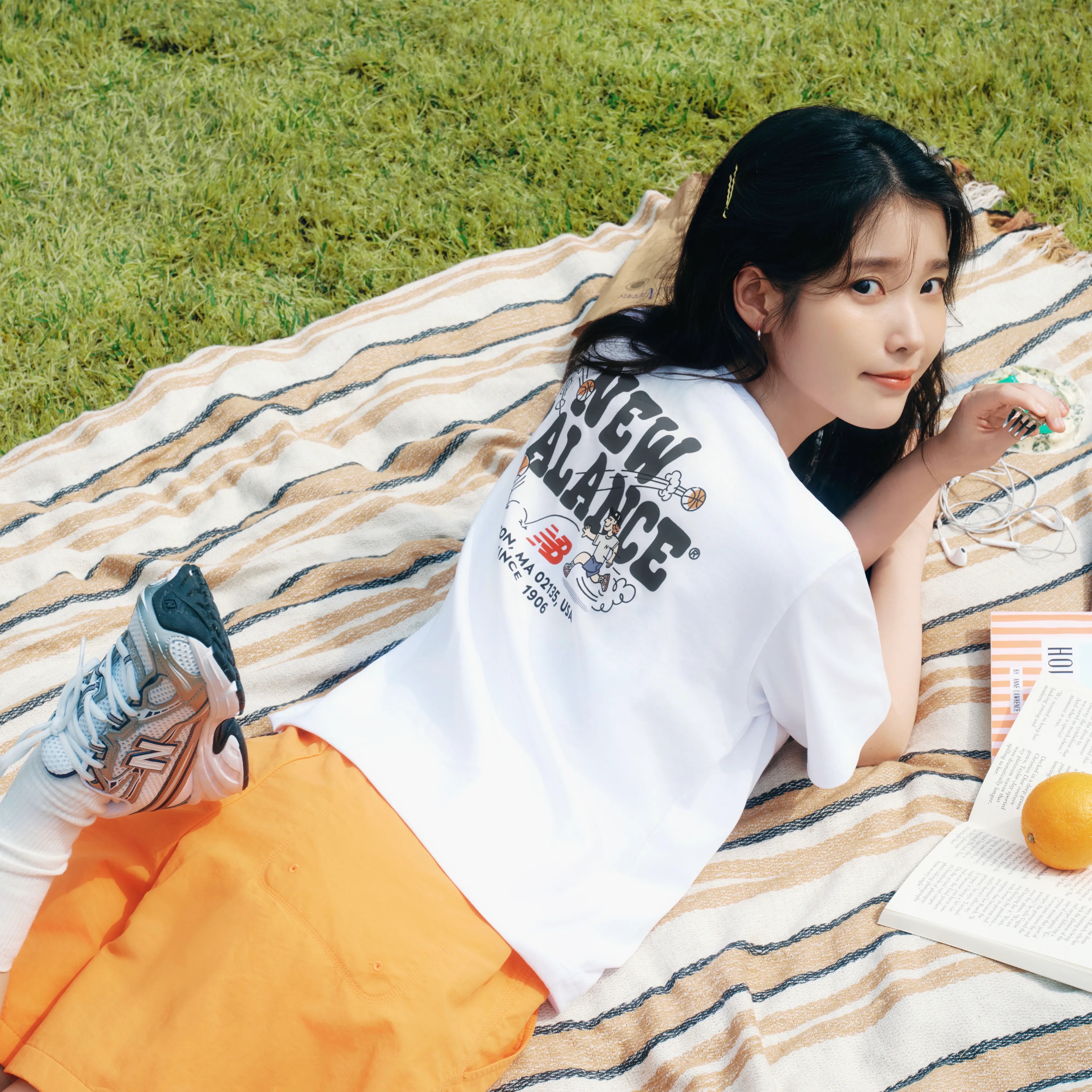 <李知恩同款>New Balance NB Boy系列 籃球男孩 小標 短袖 兩色