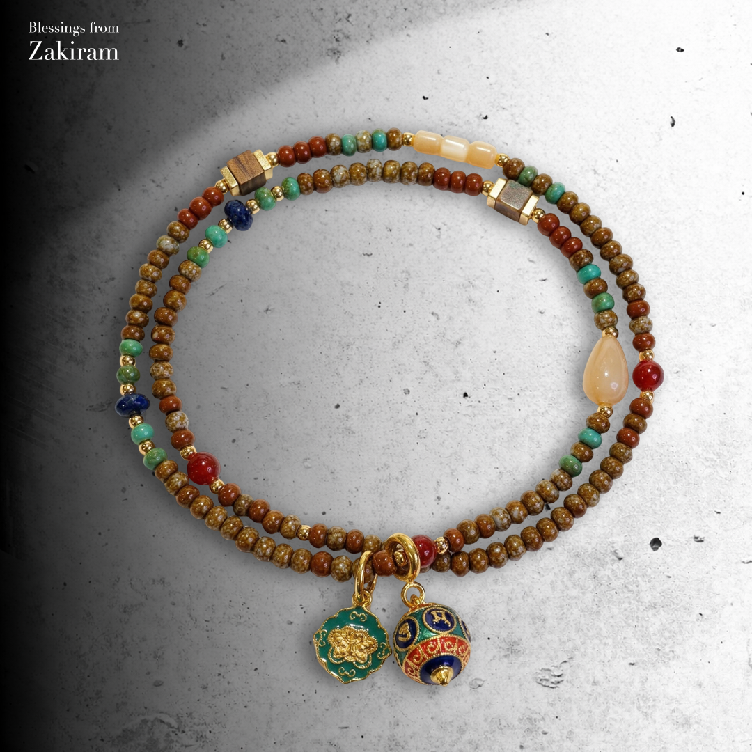 扎基拉姆 大地藏韻 雙圈手串