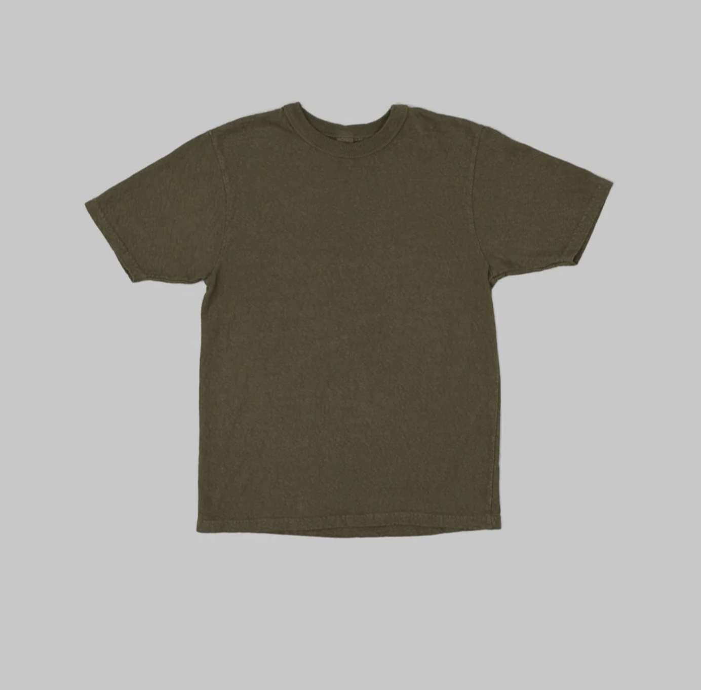 UES No.8 Slub Nep T Shirt - Olive