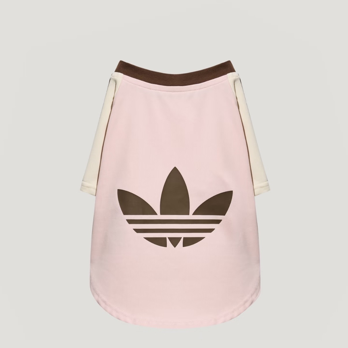 ADIDAS ORIGINALS 粉棕 摩卡 奶油白 拼接 狗狗 貓貓 寵物衣服 / 預購