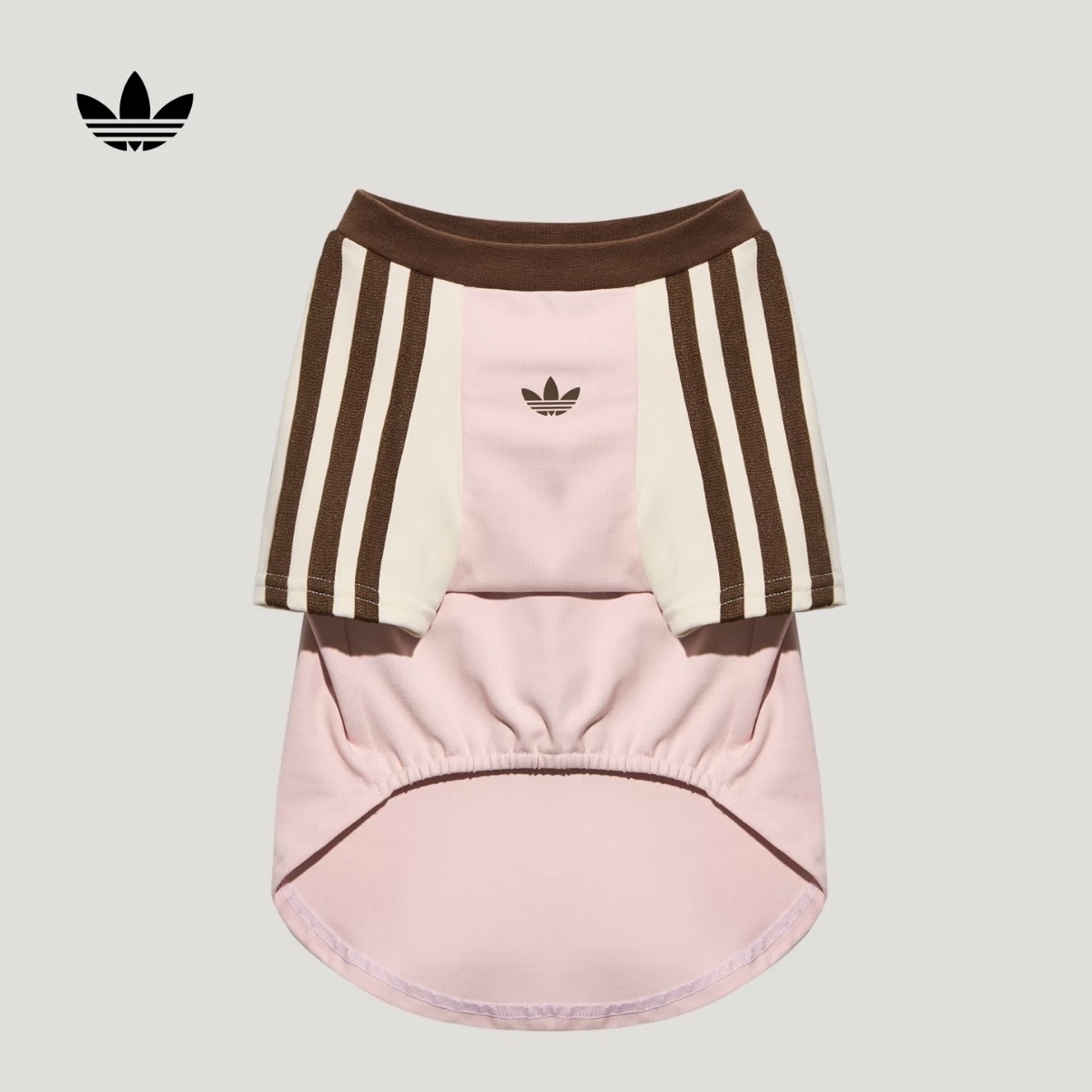 ADIDAS ORIGINALS 粉棕 摩卡 奶油白 拼接 狗狗 貓貓 寵物衣服 / 預購