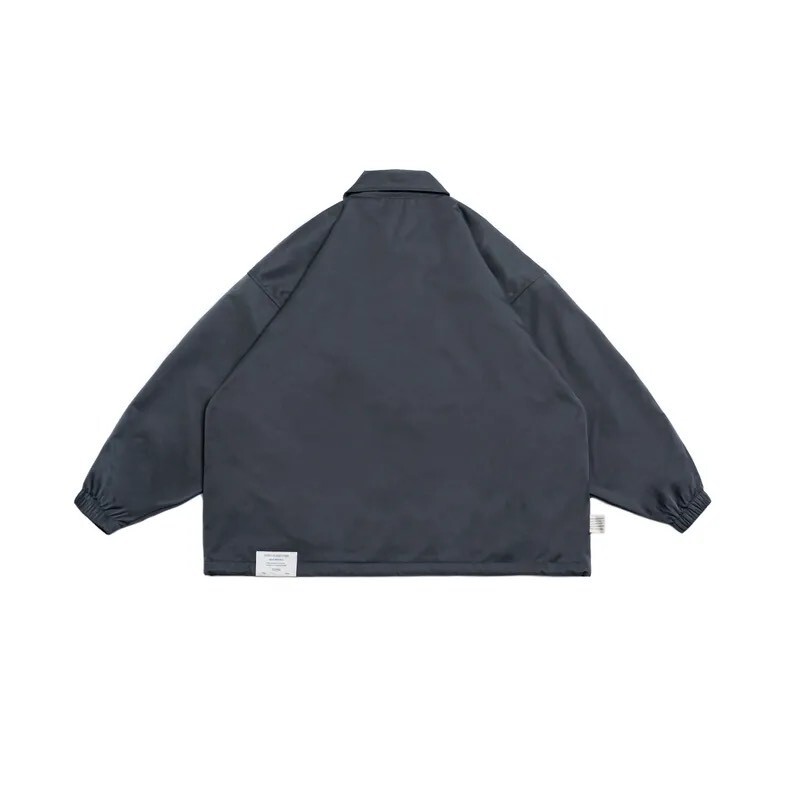 PERSEVERE X PLAIN-ME - BRAND NEW DAYS - STYLE 01 COACH JACKET - DARK GREY SIZE S