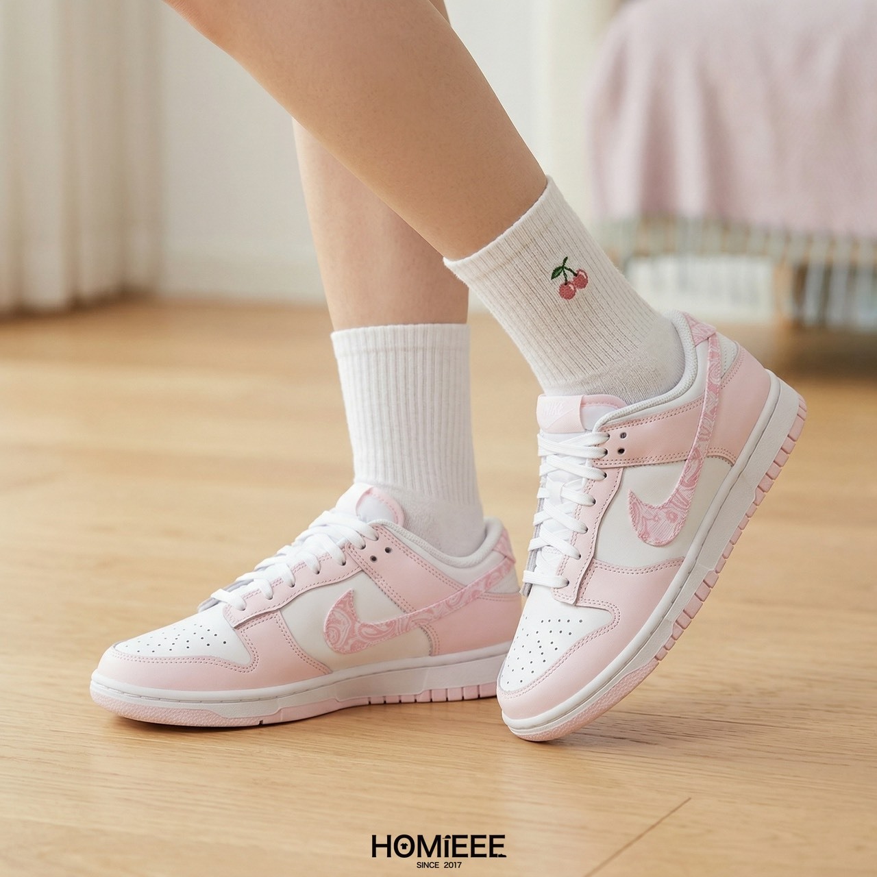 Nike Dunk Low Paisley Pink 變形蟲 粉色 女鞋 [FD1449-100]