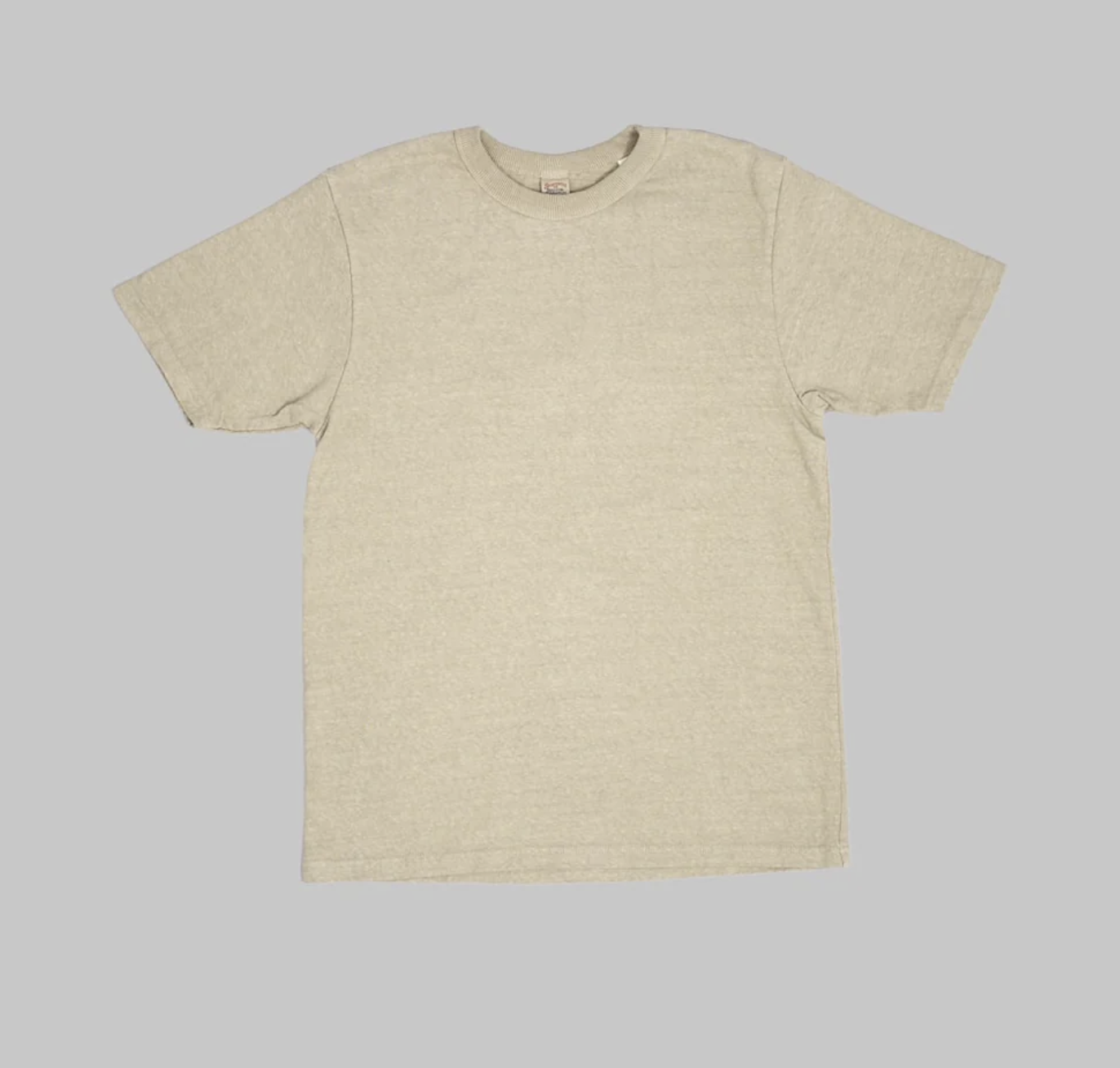 UES No.8 Slub Nep T Shirt - BEIGE
