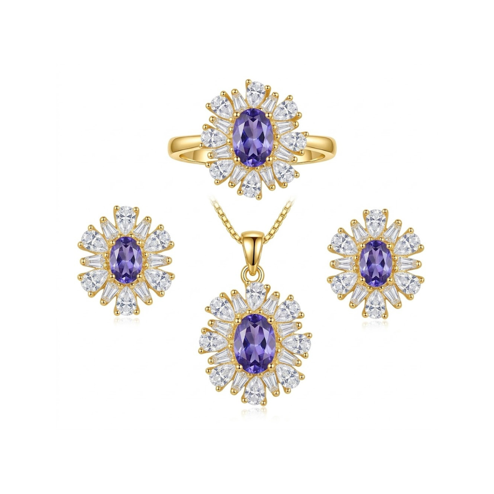 Deep Blue Star Mirror｜Tanzanite Set